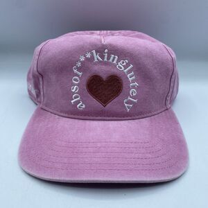 Sex and the City Hat Pink Abosof**kinglutely Adult OSFA HBO TV Show Promo NWOT